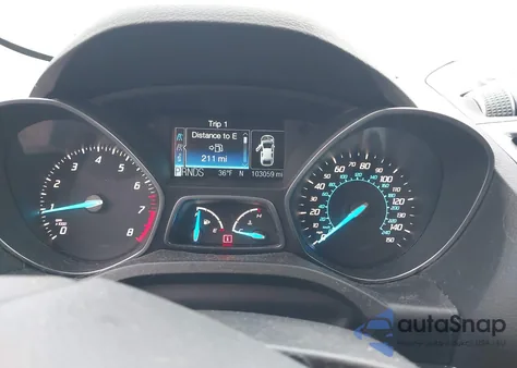 2013 Ford Escape Titanium из США, поврежденный, VIN 1FMCU9J9XDUA45542